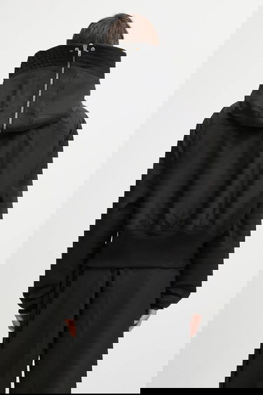 Parka Rick Owens Rick Owens DRKSHDW Cropped Alice Parka Črna | DU02E7781.NCV, 2