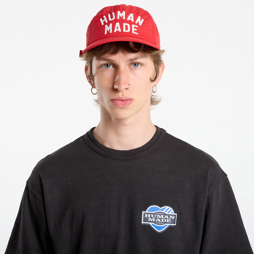 Kapa Human Made HUMAN MADE 5-Panel Nylon Cap Rdeča | HM30GD070RD