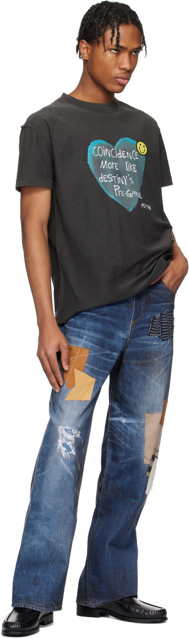 Majica Andersson Bell Andersson Bell Heart Message T-Shirt Črna | atb1251u, 3