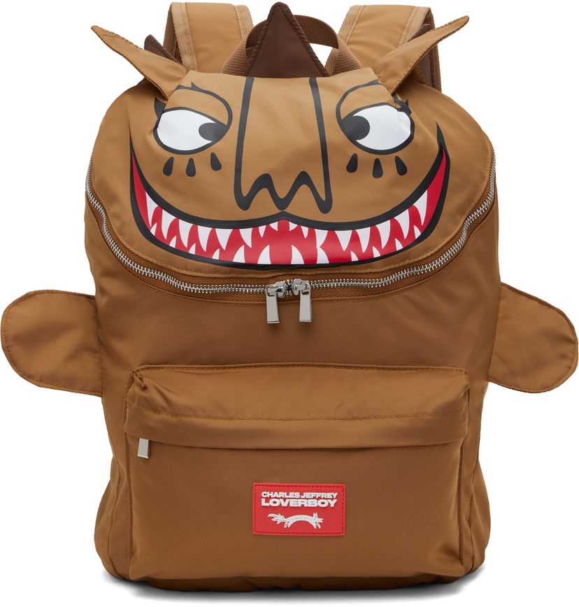 Nahrbtnik Charles Jeffrey Loverboy Charles Jeffrey LOVERBOY Lion Rucksack Rjava | 54120301