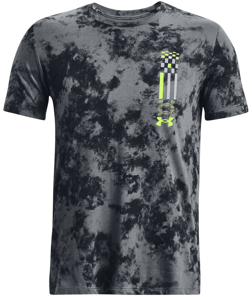 Majica Under Armour Tie Dye Long Sleeve Running T-Shirt Siva | 1377852-012