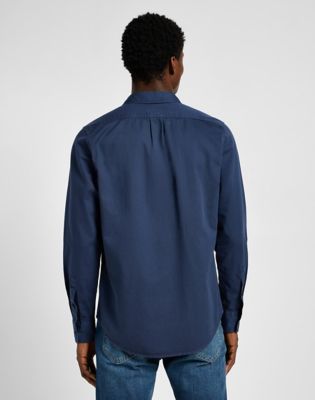 Srajce Lee Patch Shirt Modra | 112355737