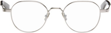Sončna očala Saint Laurent Round Silver-Tone Glasses Kovinski | SL 730-002, 0