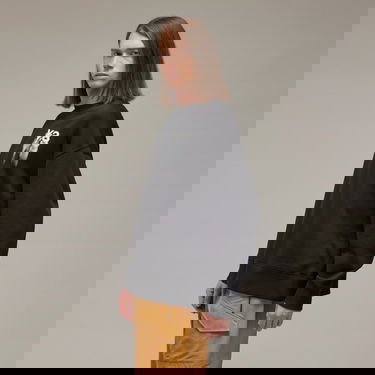 Pulover Y-3 Graphic Crew Sweat Črna | IZ3171, 2