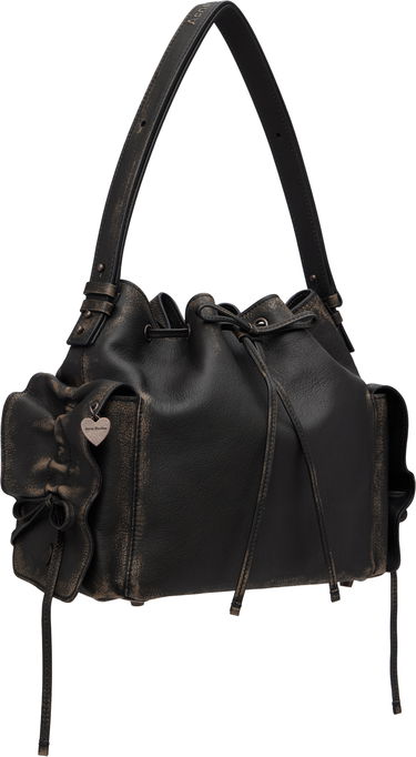 Torbica Acne Studios Acne Studios Multipocket Bucket Bag Črna | A10454-, 1