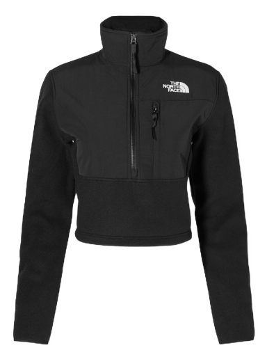 Vetrovka The North Face Denali Fleece Cropped Jacket Črna | NF0A7WXYJK3