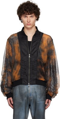 Andersson Bell Double Layer Mesh Bomber Jacket