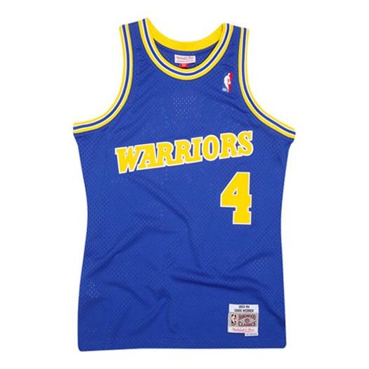Dres Mitchell & Ness Mitchell & Ness NBA Warriors Jersey Modra | SMJYGS18168-GSWROYACWE93