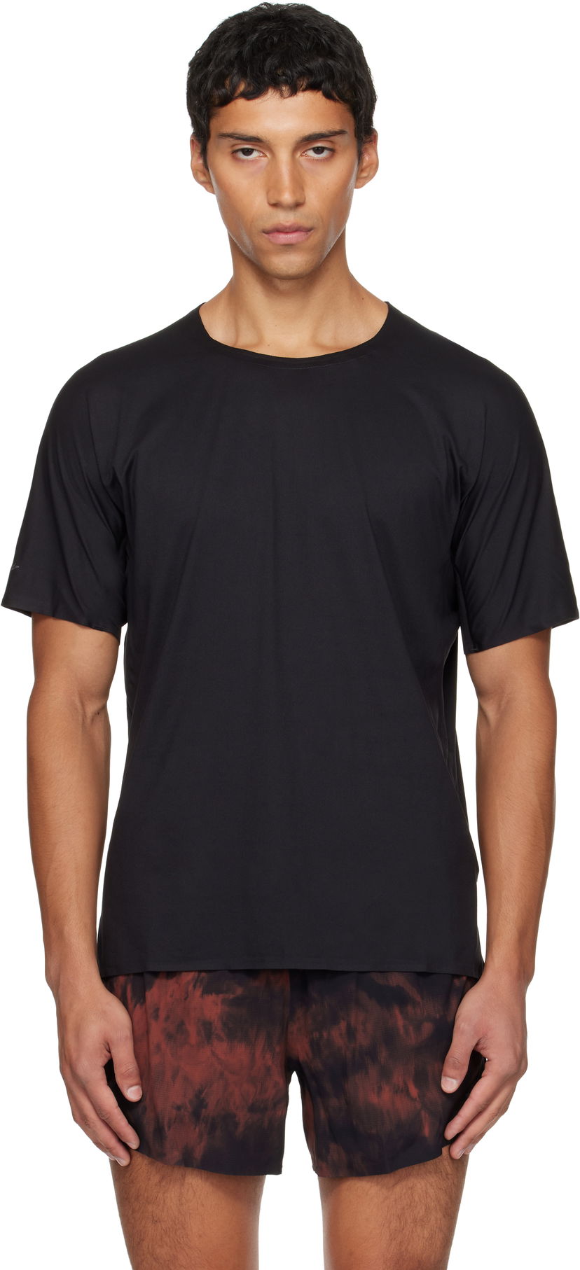 Majica Y-3 Y-3 Running Short Sleeve T-Shirt Črna | JX4807