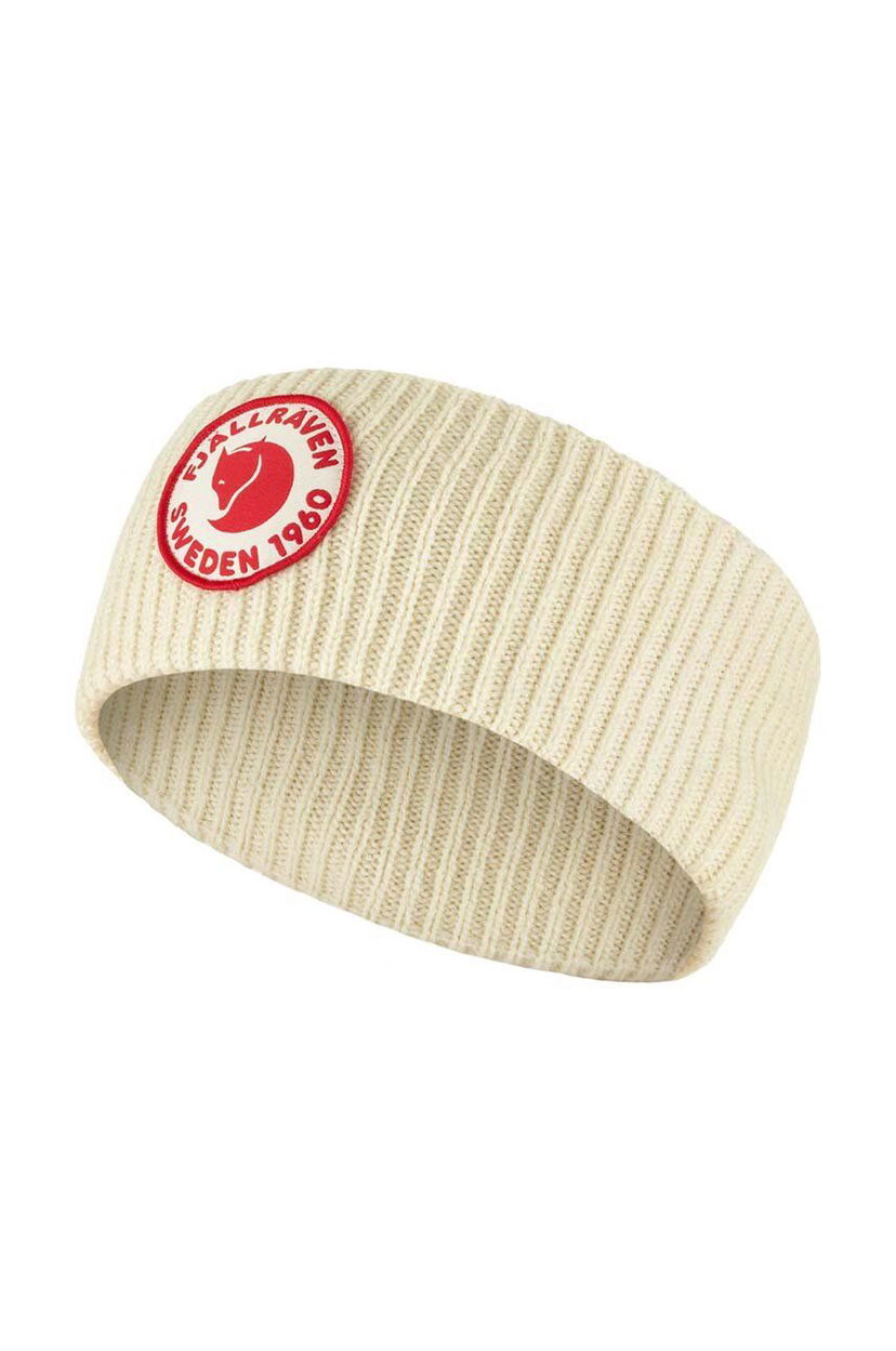 Šala FJÄLLRÄVEN Headband Logo Bež | F87082.113
