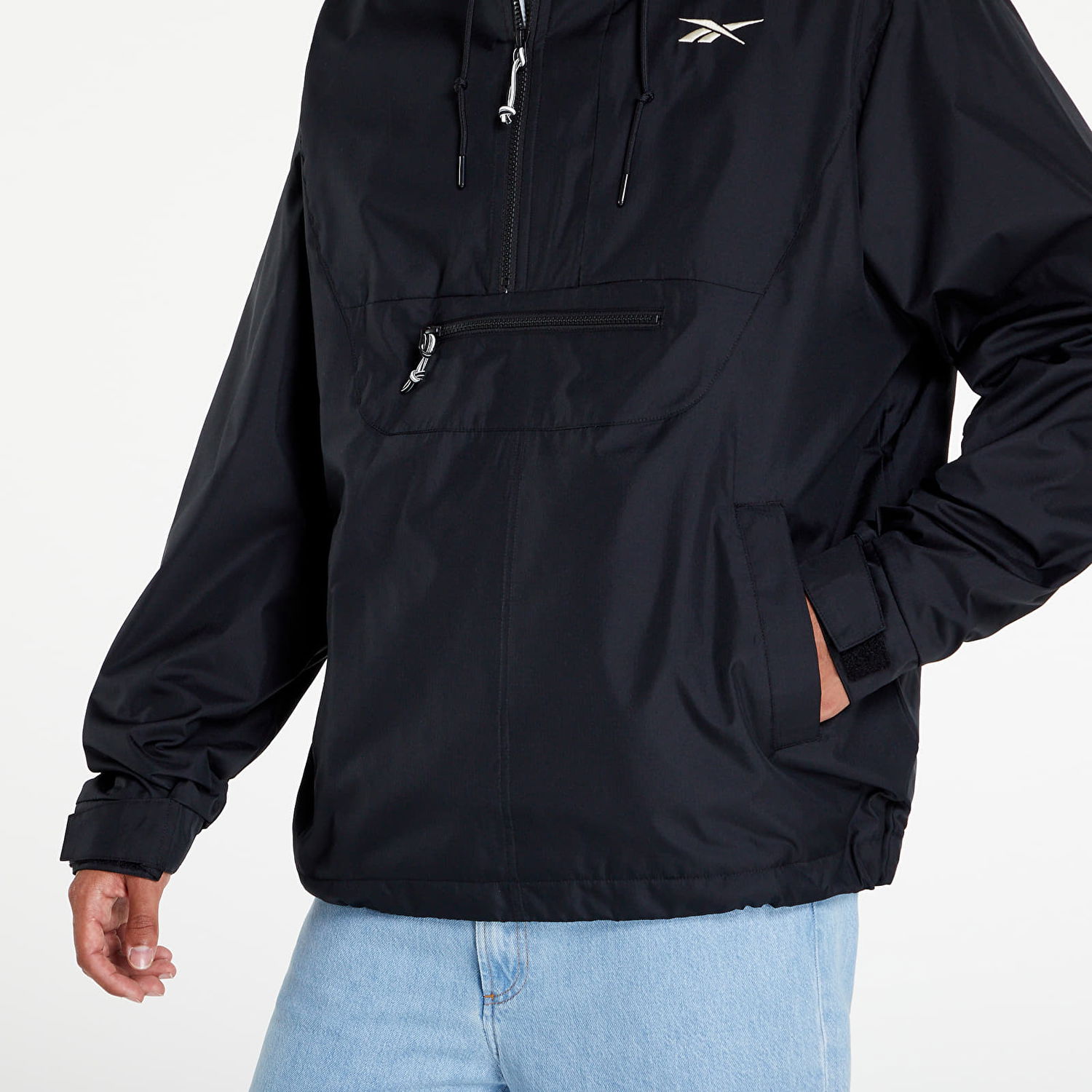 Jakna Reebok Vector Fleece Anorak Črna | HG8932, 1