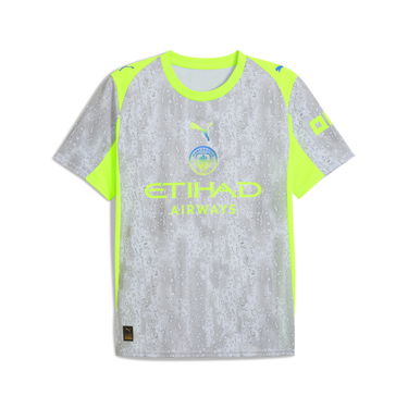 Dres Puma Manchester City 25/26 Third Replica Jersey Siva | 780362_03, 0