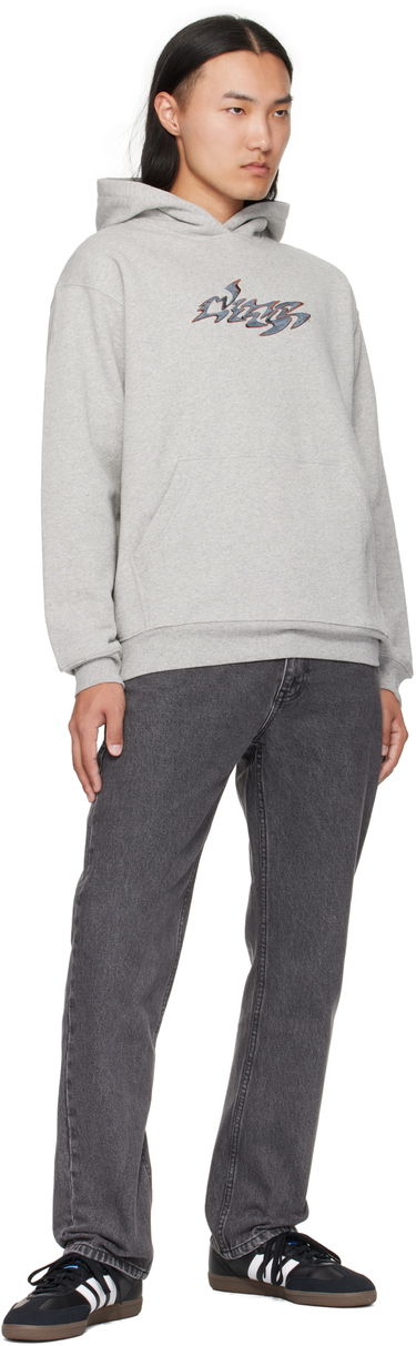 Pulover Dime Dime Disco Hoodie Siva | DIMEFA2554GRY, 3