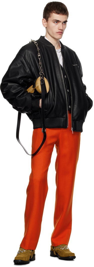 Hlače Feng Chen Wang Feng Chen Wang Layered Trousers Oranžna | FUF16TR23, 3
