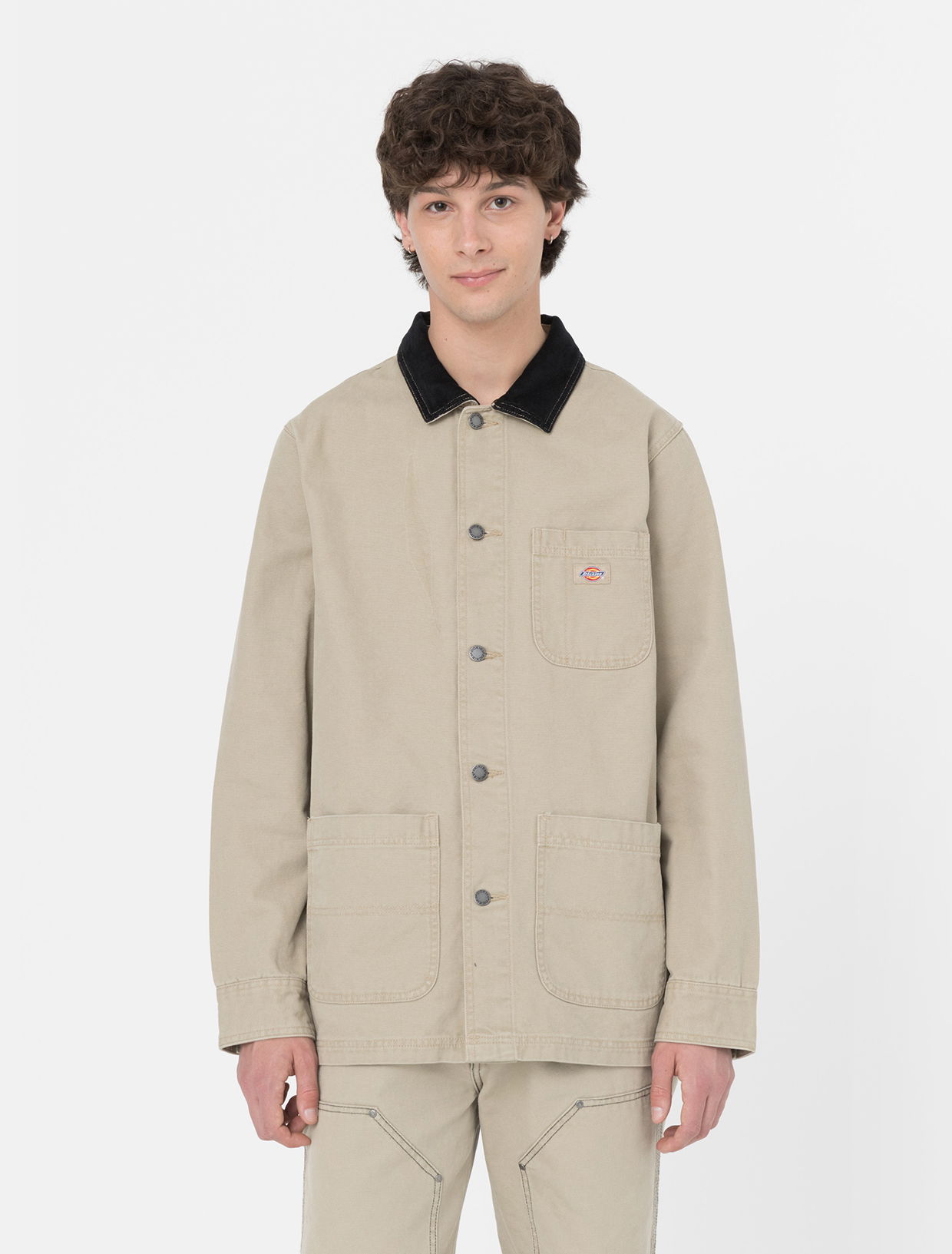 Plašči Dickies Duck Canvas Unlined Chore Coat Bež | 0A4XMJ, 0