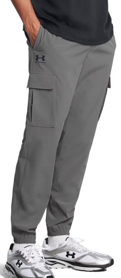Cargo hlače Under Armour UA Vibe Woven Cargo Pants Siva | 1386558-025