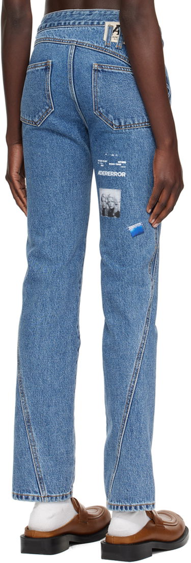 Kavbojke ADER ERROR Curved Seam Jeans Modra | BN01SSJE0108BL, 2