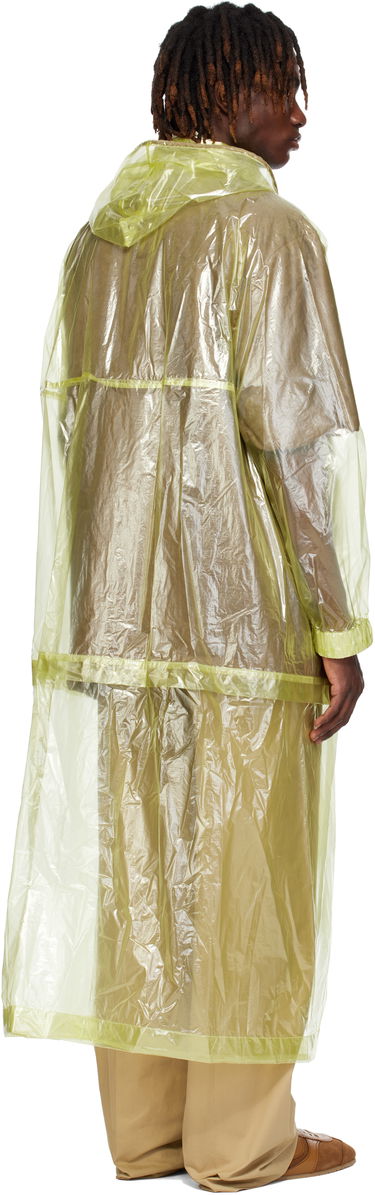 Dežni plašč Dries Van Noten Dries Van Noten Sheer Taffeta Coat Rumena | 251-020552-1258, 2
