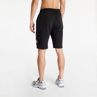 Kratke hlače CALVIN KLEIN Monologo Badge Short Črna | J30J323140BEH, 2