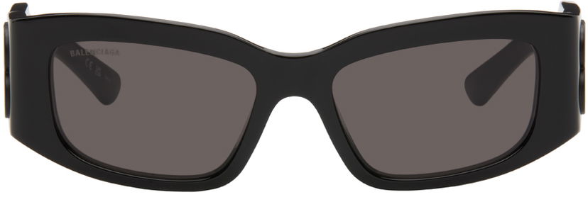 Sončna očala Balenciaga Black Bossy Sunglasses Črna | BB0360S-001