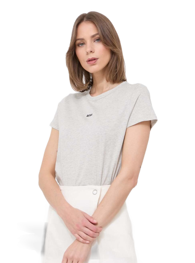 Majica BOSS Contrast Logo Tee Siva | 50490018