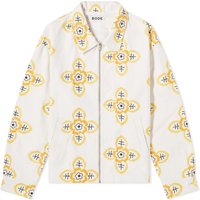 Jakna Bode Embroidered Buttercup Jacket Bela | MRF23OW007-WHT, 1