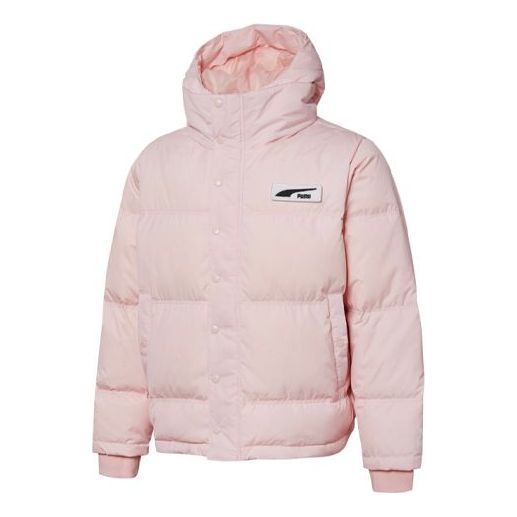 Puhovka Puma Hooded Down Jacket Roza | 534486-36