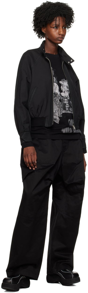 Cargo hlače We11done We11done Paneled Trousers Črna | WD-PT1-23-238-W-BK, 3
