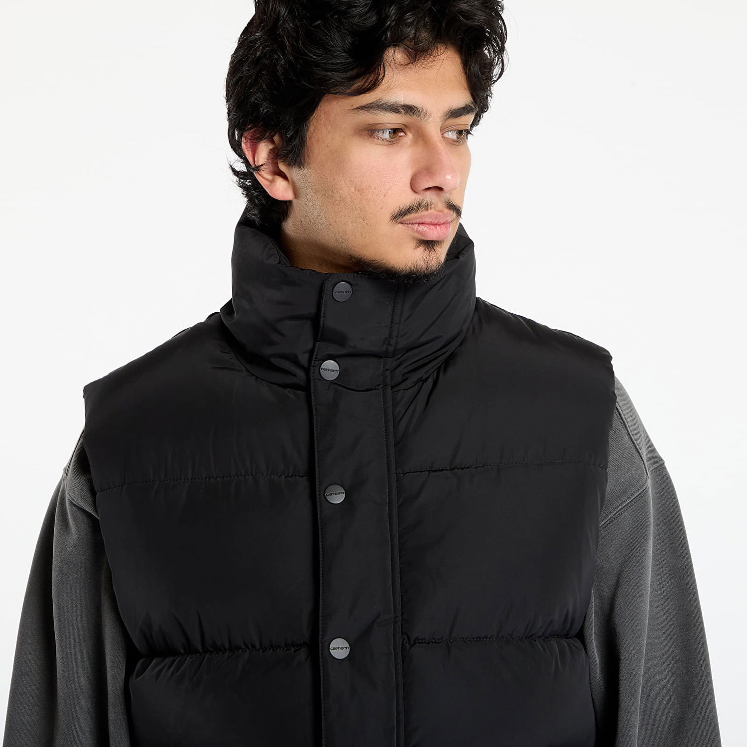 Telovnik Carhartt WIP Brent Puffer Vest Črna | I035362.89XX, 1