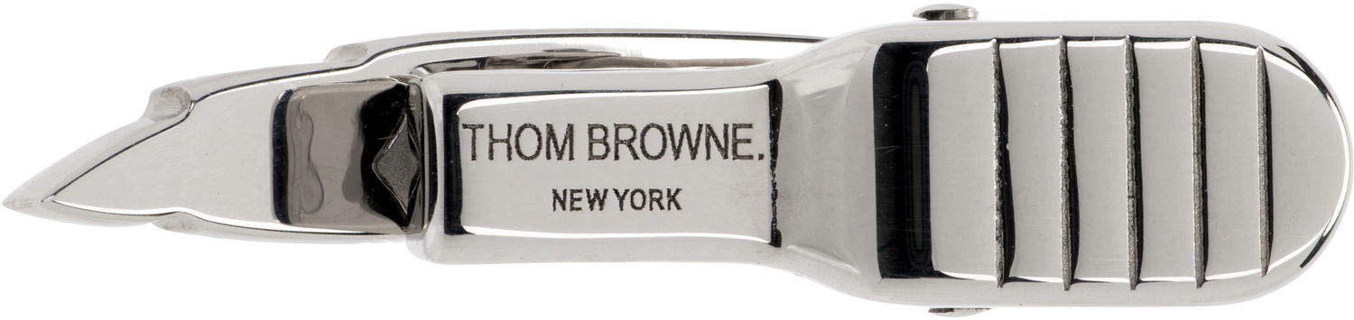 Zatiči Thom Browne Thom Browne Feather Tie Bar Kovinski | MZT018A-00002, 1