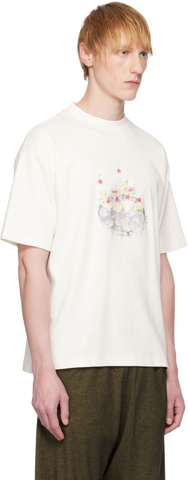 Majica Drôle de Monsieur Drole de Monsieur Le Cocktails T-Shirt XXL Bela | G-TS237-CO002-OW, 2
