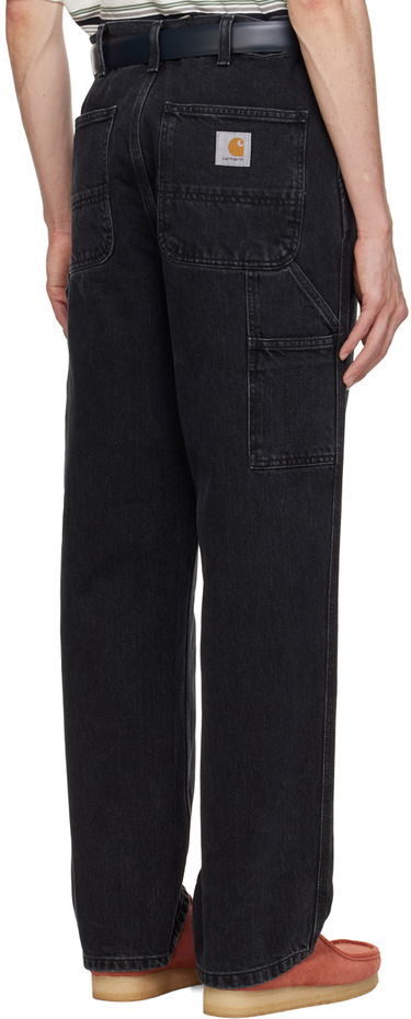 Kavbojke Carhartt WIP Single Knee Denim Pants Črna | I032024, 2