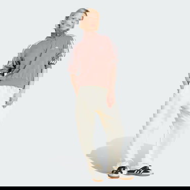 Trenirka adidas Performance 3-Stripes Oversized Sweatpants Bež | JJ0943, 2