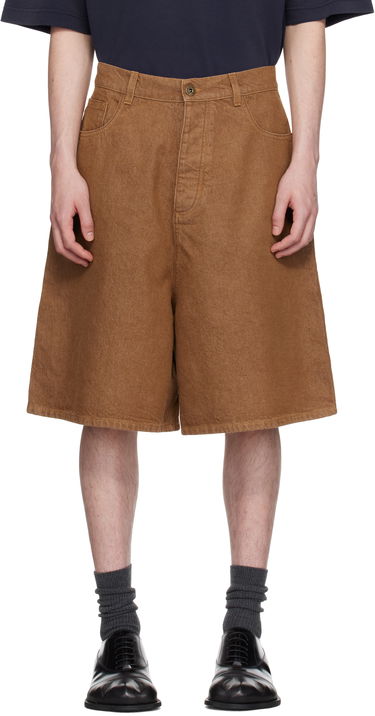 Kratke hlače JW Anderson JW Anderson Aged Denim Shorts Rjava | DT0114-PG1756, 0