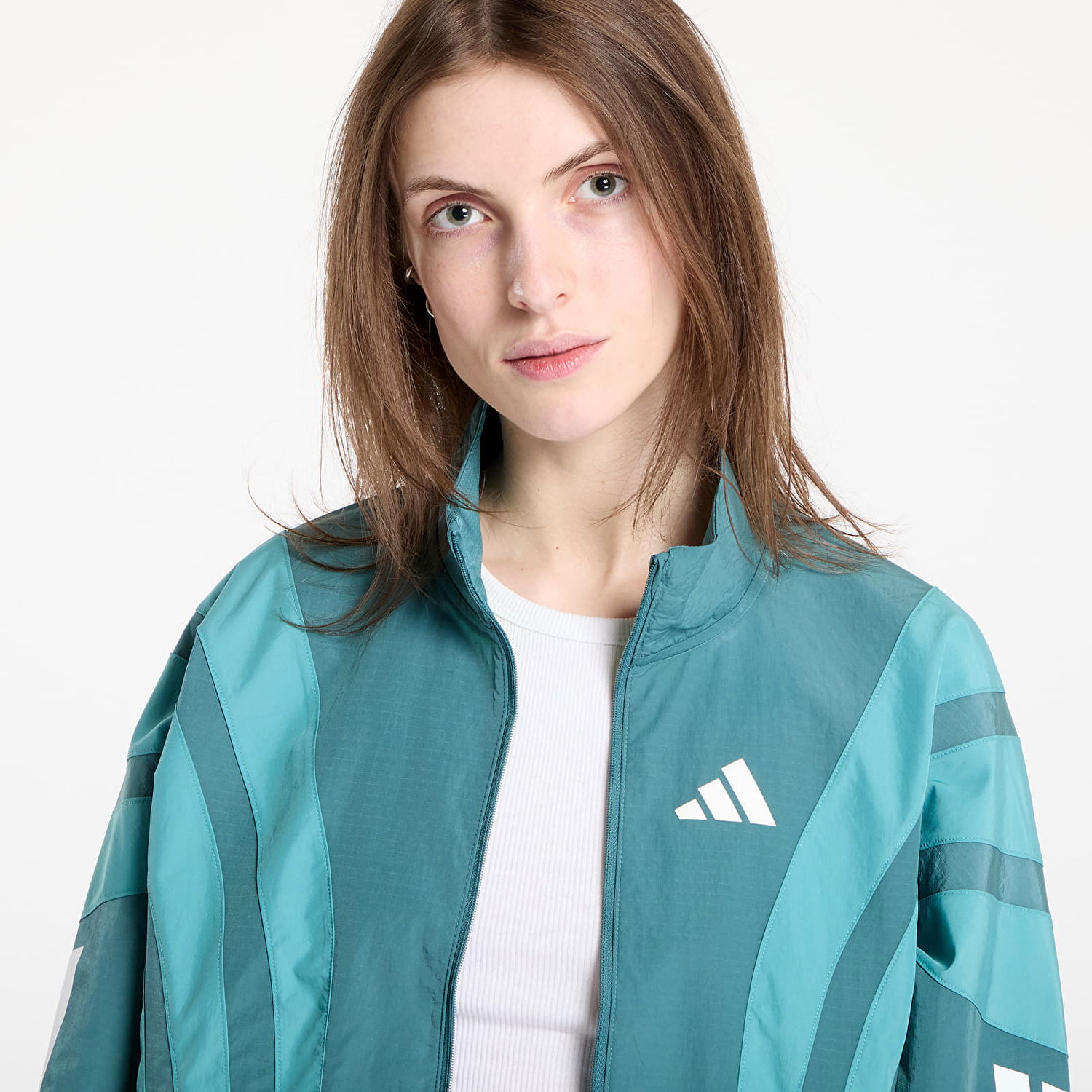 Jakna adidas Performance Adizero Archive Running Jacket Turkizna | HZ3694, 1