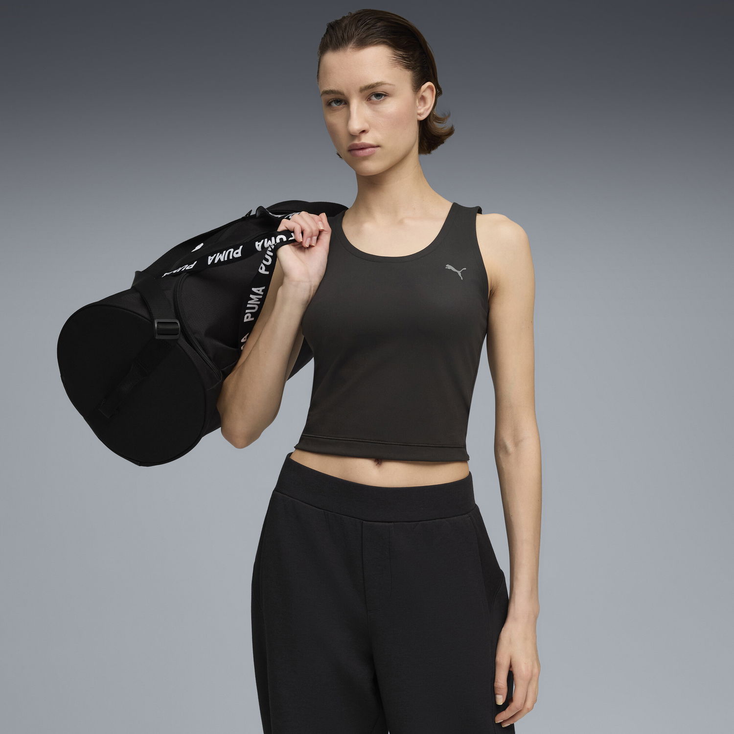Majica brez rokavov Puma CLOUDSPUN Twist Tank Top Črna | 527499_01, 0