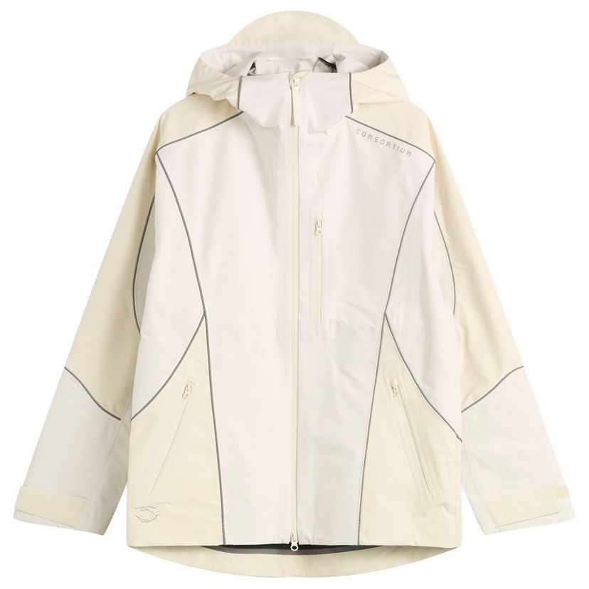 Vetrovka adidas Originals Consortium Shell Jacket Bela | JY8321