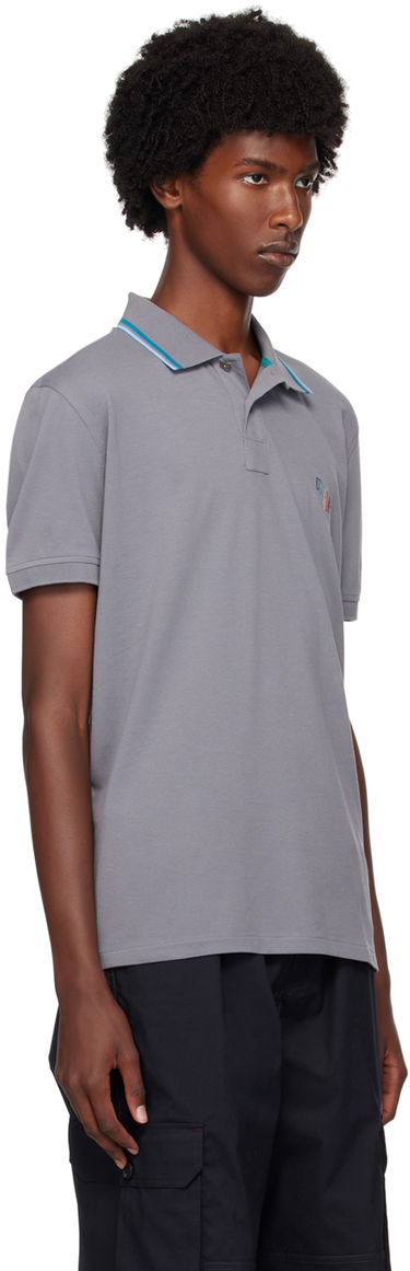 Polo majica Paul Smith PS Paul Smith Zebra Polo Siva | M2R-151LE-N21511-74, 1