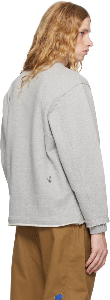 Pulover ADER ERROR Product. 41 Distressed Sweatshirt Siva | BN01FWSW0102GR, 2