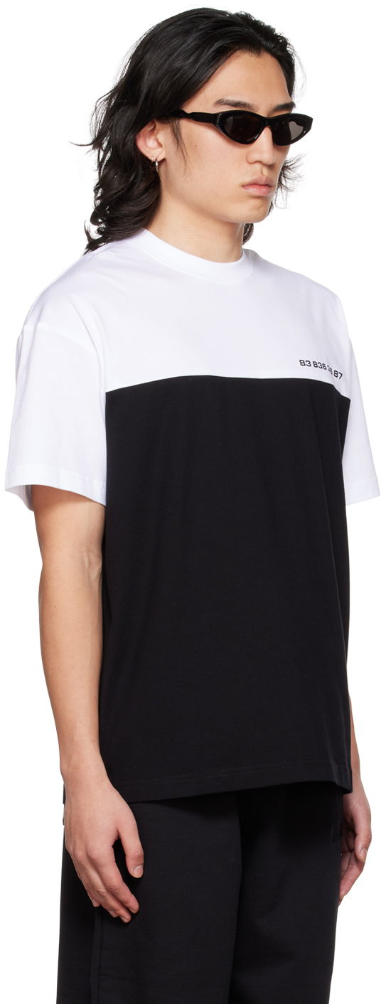 Majica VETEMENTS Numbered Color Block T-Shirt Črna | VL14TR360B, 1