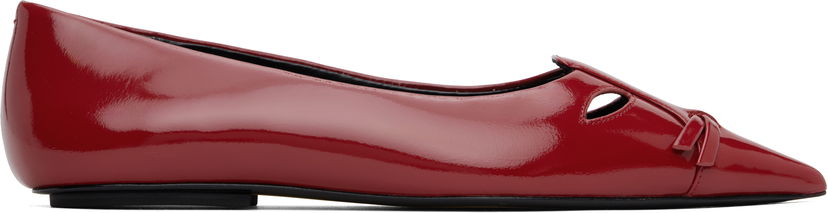 Modni dodatki Marc Jacobs Marc Jacobs 'The Kat' Ballerina Flats Rdeča | 2F4FFL001F11