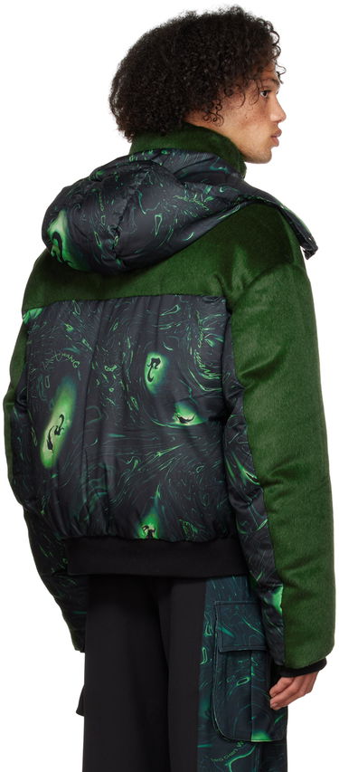 Puhovka Feng Chen Wang Feng Chen Wang Lacquerware Down Jacket Zelena | FUF14JK06, 2