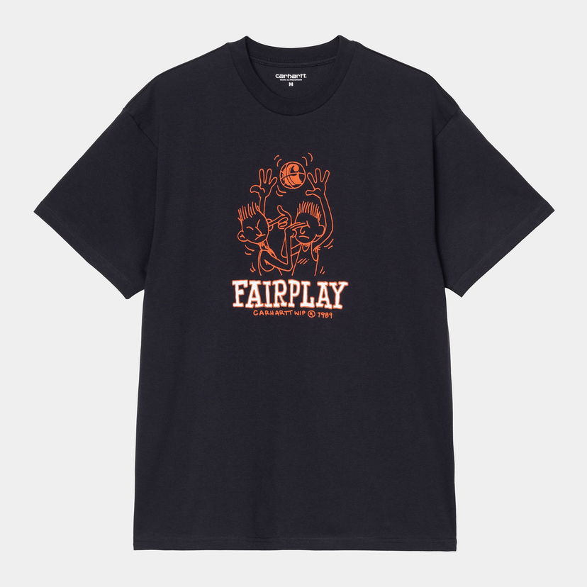 Majica Carhartt WIP Fairplay Graphic T-Shirt Mornarica | I035433_9