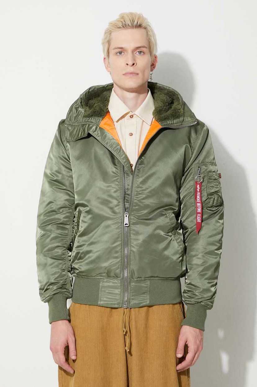 Bomber jakna Alpha Industries Winter Bomber Jacket Zelena | 158104.01