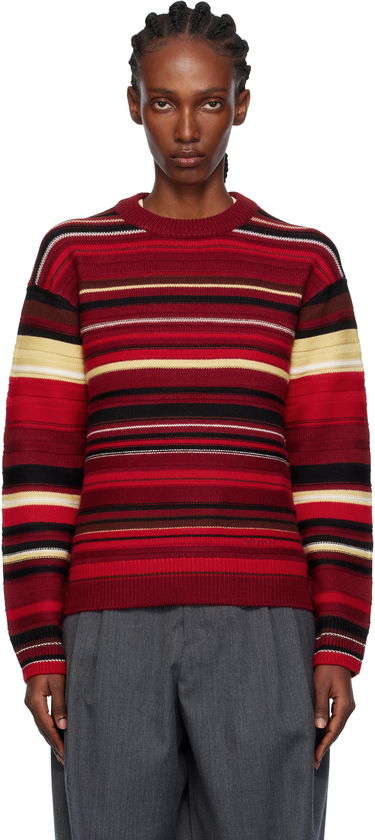 Pleteni pulover JW Anderson JW Anderson Multi Stripe Sweater Večbarvna | KW1501-YN0008, 0