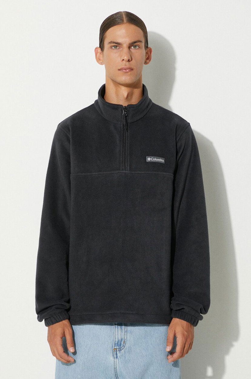 Pulover Columbia Half Zip Fleece Sweatshirt Črna | 1620191