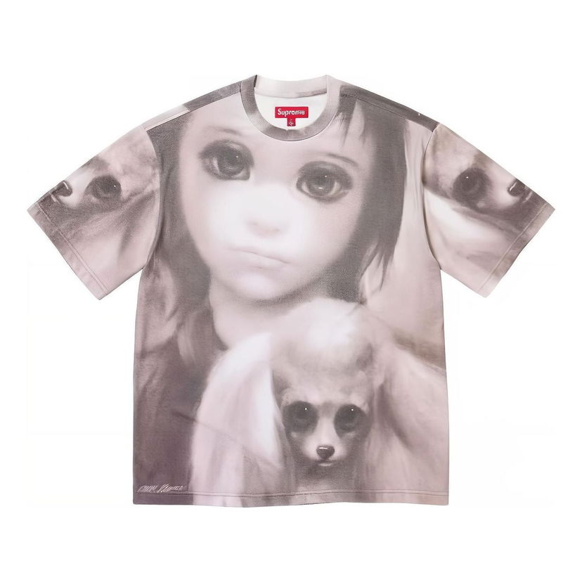 Majica Supreme Margaret Keane Best Friends T-Shirt Bela | SUP-SS24-0145