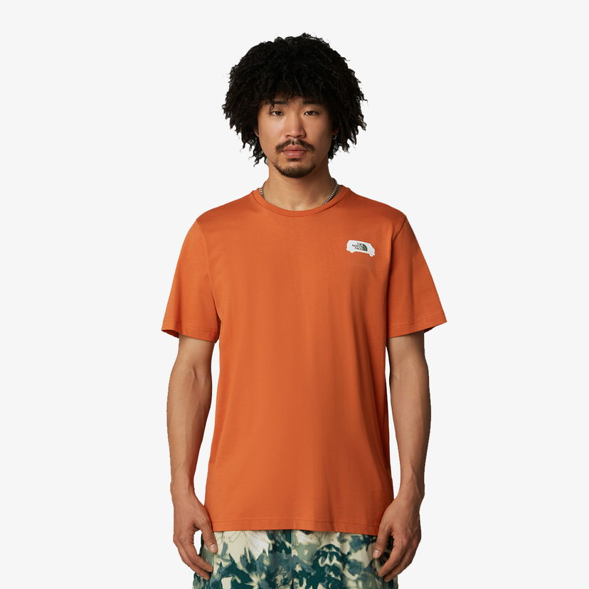 Majica The North Face Outdoor Graphic Tee Oranžna | NF0A8C1Z6IG1