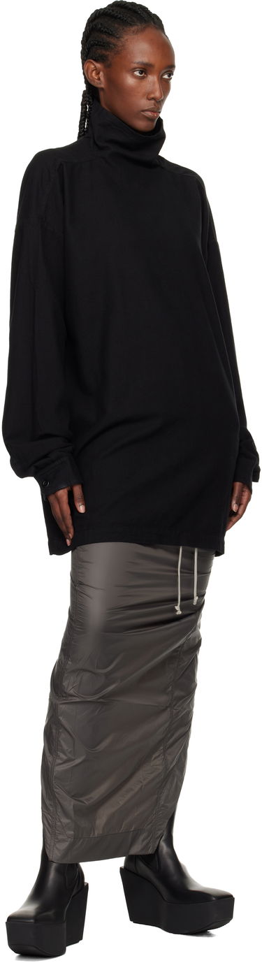 Pleteni pulover Rick Owens DRKSHDW Concordians Jumbo Turtleneck Črna | DS02E7505 CFL, 3