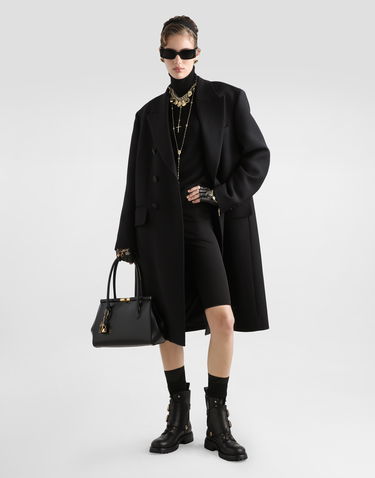 Pleteni pulover Dolce & Gabbana Dolce & Gabbana Wool Turtleneck Pullover Črna | FXW13ZJCVXNN0000, 3